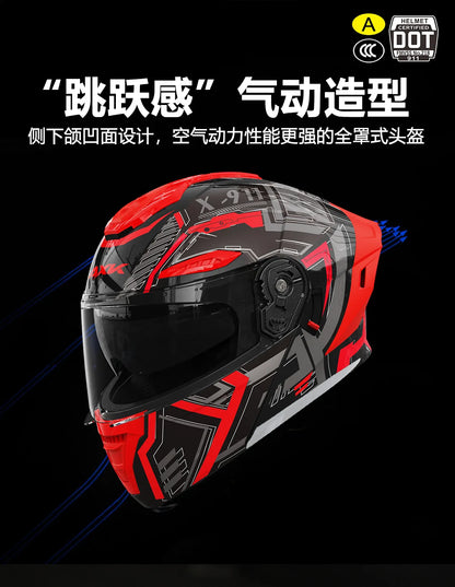 Capacete de motocicleta com certificação 3C&DOT, masculino e feminino, modular, quente para o inverno, quatro estações, capacete de segurança para scooter elétrica