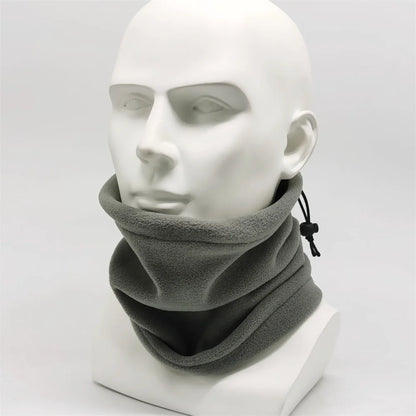 Inverno térmico bandana capa facial velo pescoço mais quente gaiter bandana máscara facial capa de orelha tubo cachecol esqui snowboard neckerchief