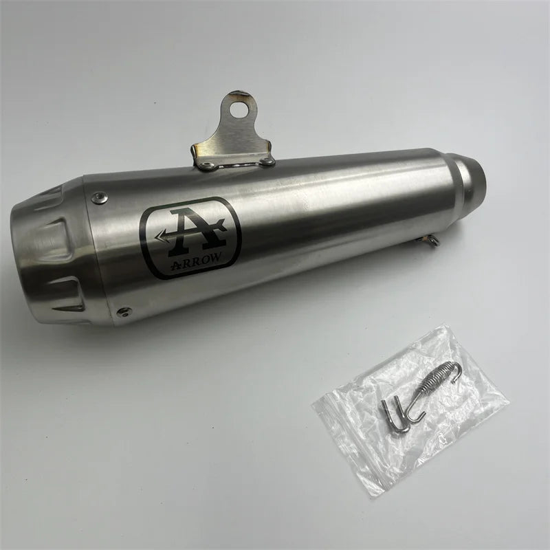 Escapamento Universal para Motocicleta 51mm 60mm com DB Killer para GSX8S CB400F MT03 DUKE1290 NSS750 XSR155 NMAX