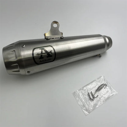 Escapamento Universal para Motocicleta 51mm 60mm com DB Killer para GSX8S CB400F MT03 DUKE1290 NSS750 XSR155 NMAX