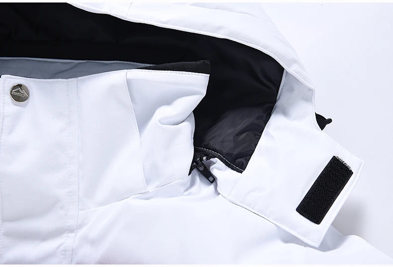 Roupa de neve masculina e feminina, roupas para snowboard, roupas de inverno, esqui, conjuntos de jaqueta e calça de neve, roupas de snowboard, feminino
