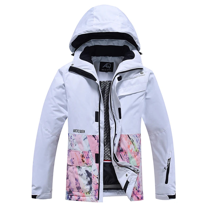 Roupa de neve masculina e feminina, roupas para snowboard, roupas de inverno, esqui, conjuntos de jaqueta e calça de neve, roupas de snowboard, feminino