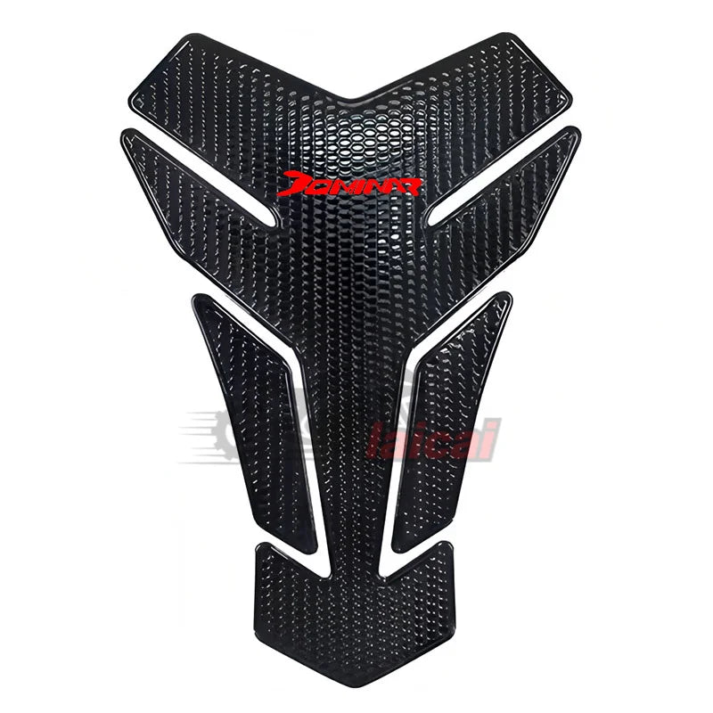 Para bajaj dominar dominar400 dominar200 acessórios da motocicleta de fibra carbono 3d óleo combustível gás tanque almofada decalque protetor adesivo
