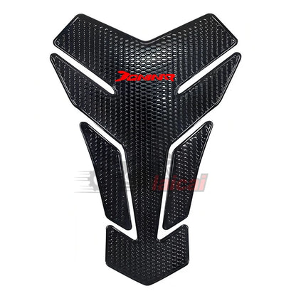 Para bajaj dominar dominar400 dominar200 acessórios da motocicleta de fibra carbono 3d óleo combustível gás tanque almofada decalque protetor adesivo
