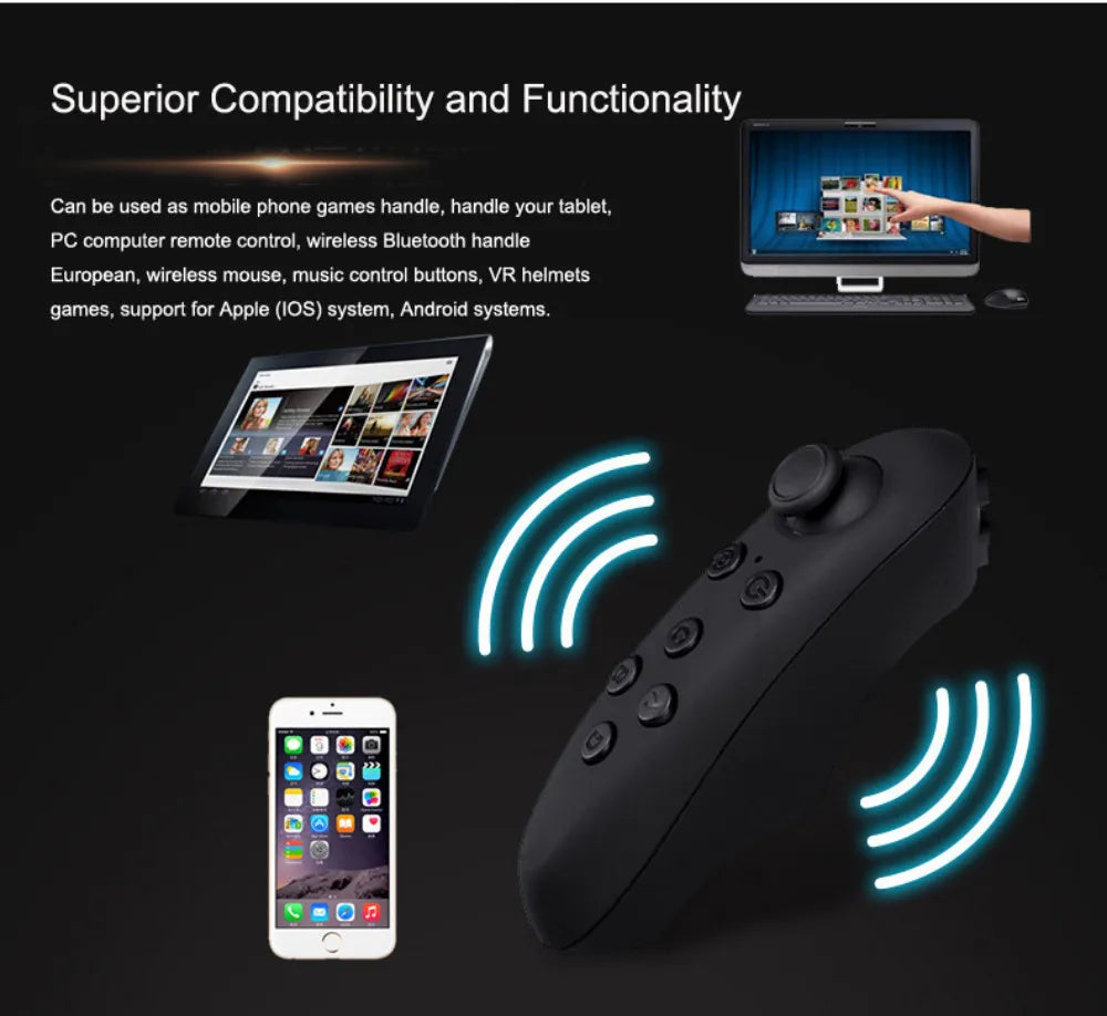 Virtual Reality VR Glasses 3D Headset Devices Viar Helmet Goggles Lenses Smart For Smartphones Phone Mobile Realidade Headphone