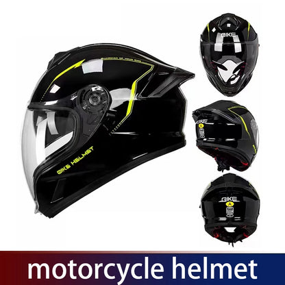 Capacete para Motocicleta, Capacete Aberto, com Viseira Dupla para Homens e Mulheres, Capacete de Inverno para Todas as Condições Climáticas, Certificação 3C e DOT