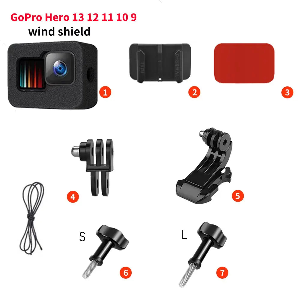 Para tubarão d skwal i3 personalizado capacete da motocicleta queixo montagem para gopro12 11 10 insta360x4 x3 ace pro dji ação 5pro 4 3 câmera