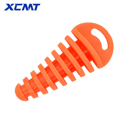 Protetor de Escapamento para Motocicleta, Conjunto de Plugues para Tubo de Escape para KTM Yamaha Husqvarna Dirt Pit Bike, Acessórios MOTO