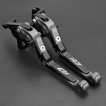 Para yamaha yzfr7 yzf r7 YZF-R7 yzfr7 2023 2022 acessórios da motocicleta extensível ajustável alavancas de freio embreagem guiador apertos