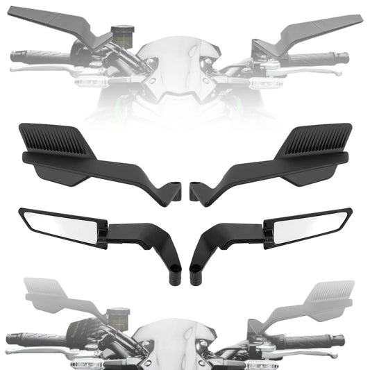 Espelhos Retrovisores Ajustáveis para Motocicletas Honda NMAX PCX AERO YAMAHA XMAX DUKE 990, Kits de Espelhos Laterais Stealth Winglets