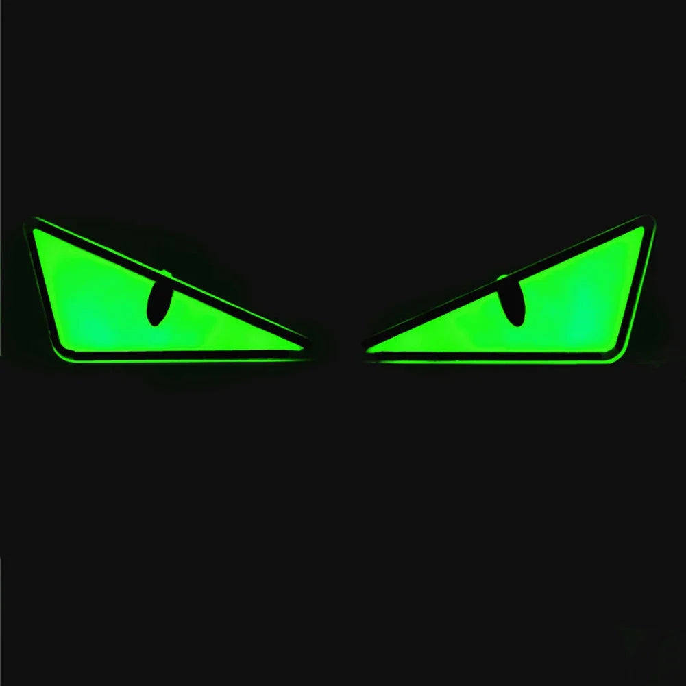 2PCS Motorbike Triangle Devil's Eye Pair Flash Light Modification Winking Eye Animation Led Display Motorbike Accessories
