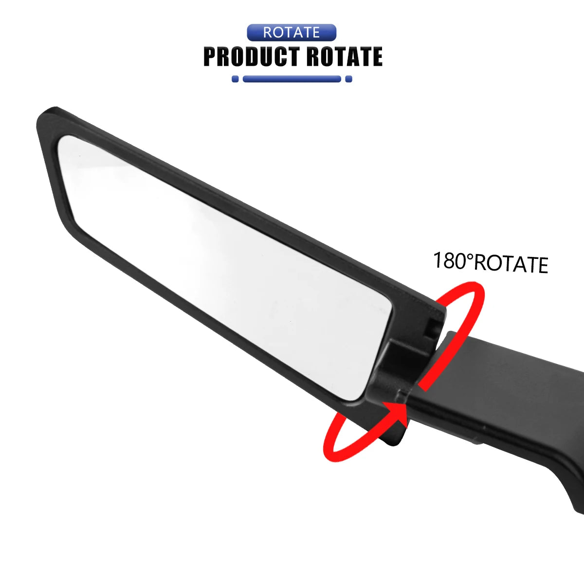 Espelhos Retrovisores Ajustáveis para Motocicletas Honda NMAX PCX AERO YAMAHA XMAX DUKE 990, Kits de Espelhos Laterais Stealth Winglets