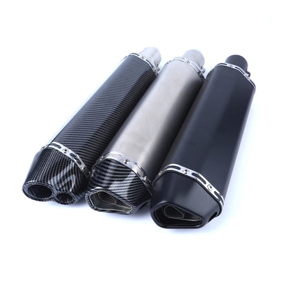Escorregar em 38-51mm universal escape da motocicleta para motos de alta qualidade para atv bicicleta de rua peças de reposição da motocicleta