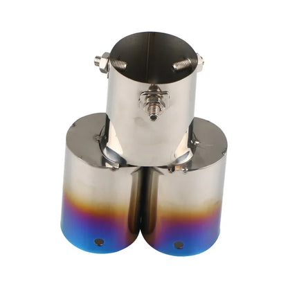 Modificação de escapamento automotivo, modificação universal de tubo de escape, decoração de capa de escapamento, capa de escapamento traseira