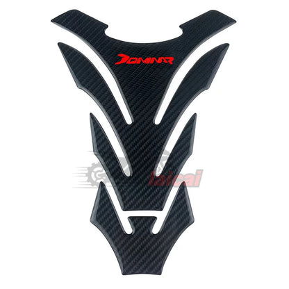 Para bajaj dominar dominar400 dominar200 acessórios da motocicleta de fibra carbono 3d óleo combustível gás tanque almofada decalque protetor adesivo