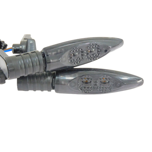 Luzes de Sinalização LED Pretas Dianteiras e Traseiras para Motocicletas BMW R1200GS F800GS S1000RR F800R K1300S G450X F800ST R Nine T