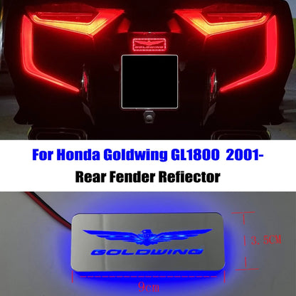 Goldwing 1800 goldwing1800 novos acessórios refletor dianteiro da motocicleta luzes led caixa lateral traseira refletor para honda gl1800 2018-