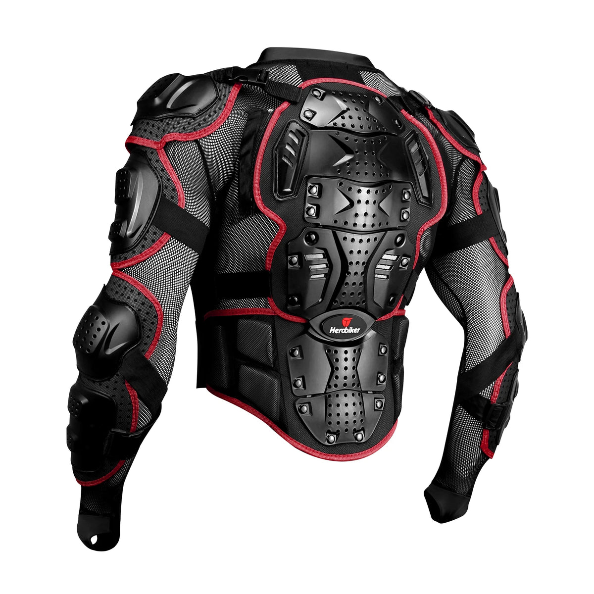 Herobiker jaqueta de motocross para homens, armadura corporal, equitação proteção, Bike Riding, S-5XL