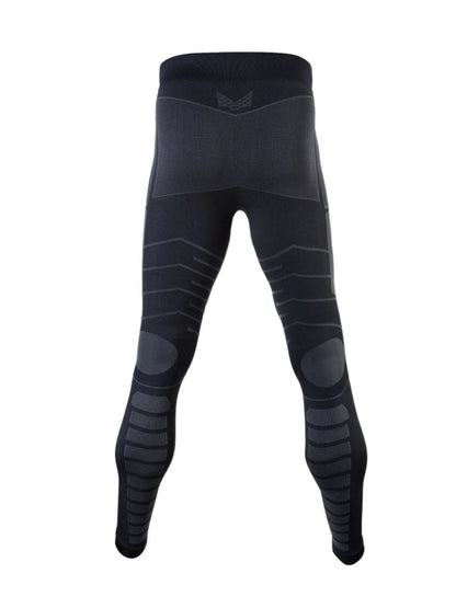 Roupa íntima térmica para homens, conjunto de moletom longo com camada de base forrada de lã e parte superior inferior