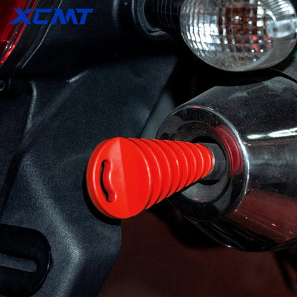Protetor de Escapamento para Motocicleta, Conjunto de Plugues para Tubo de Escape para KTM Yamaha Husqvarna Dirt Pit Bike, Acessórios MOTO