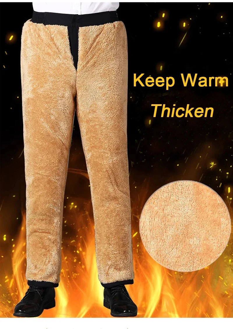 Conjunto de Esqui e Snowboard Masculino de Inverno: Jaqueta e Calça de Fleece Grossas, Quentes, Impermeáveis e à Prova de Vento