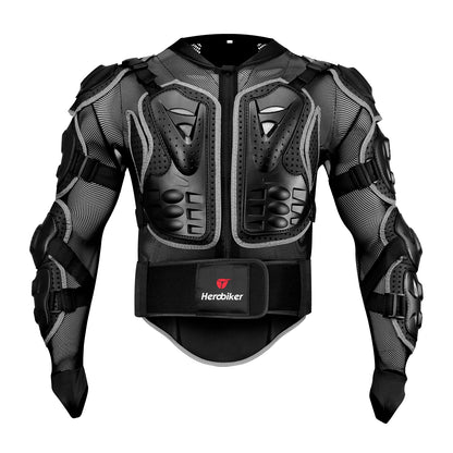 Herobiker jaqueta de motocross para homens, armadura corporal, equitação proteção, Bike Riding, S-5XL