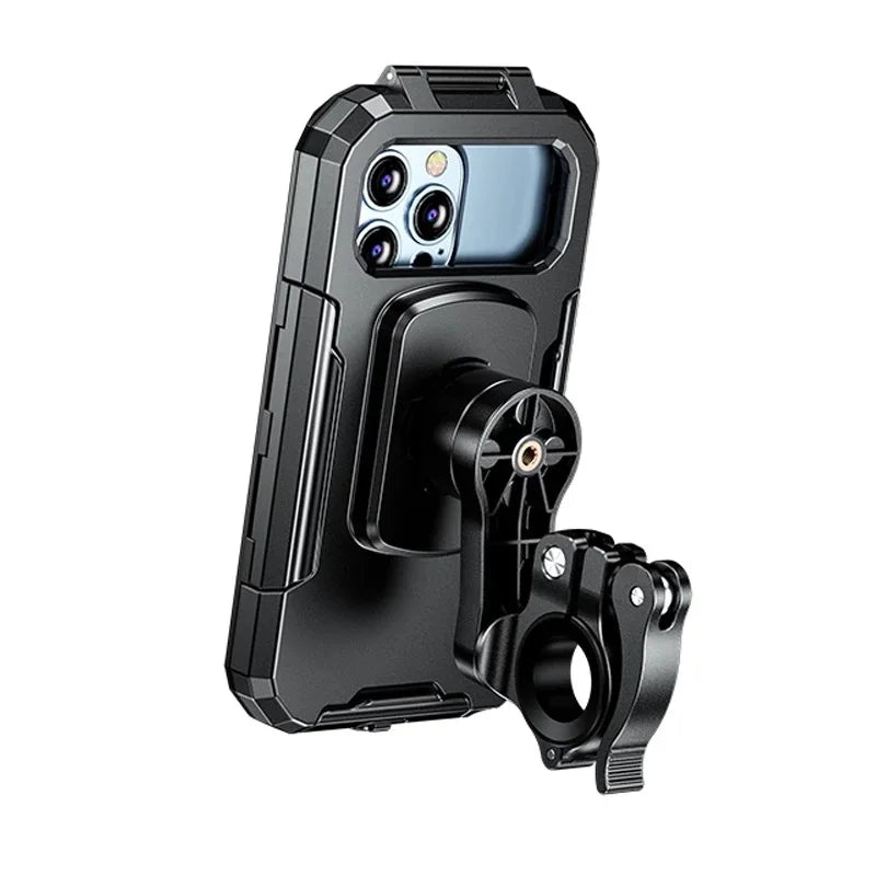 Waterproof Phone Case para bicicleta e motocicleta, celular Mount Bag, moto, scooter, suporte do telefone, guidão, espelho retrovisor, 3 a 8"