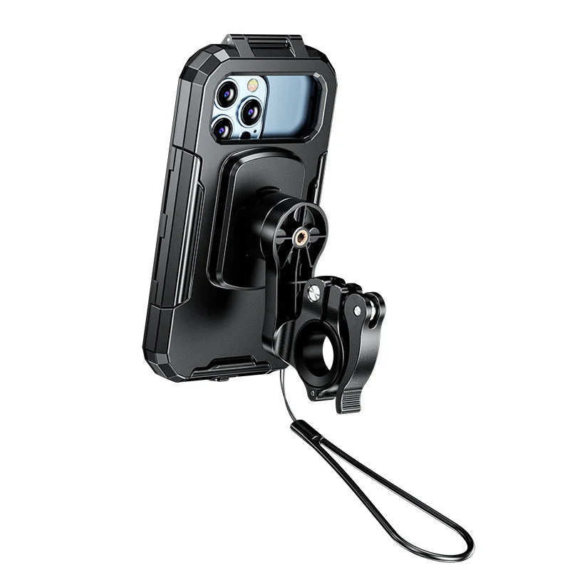 Waterproof Phone Case para bicicleta e motocicleta, celular Mount Bag, moto, scooter, suporte do telefone, guidão, espelho retrovisor, 3 a 8"
