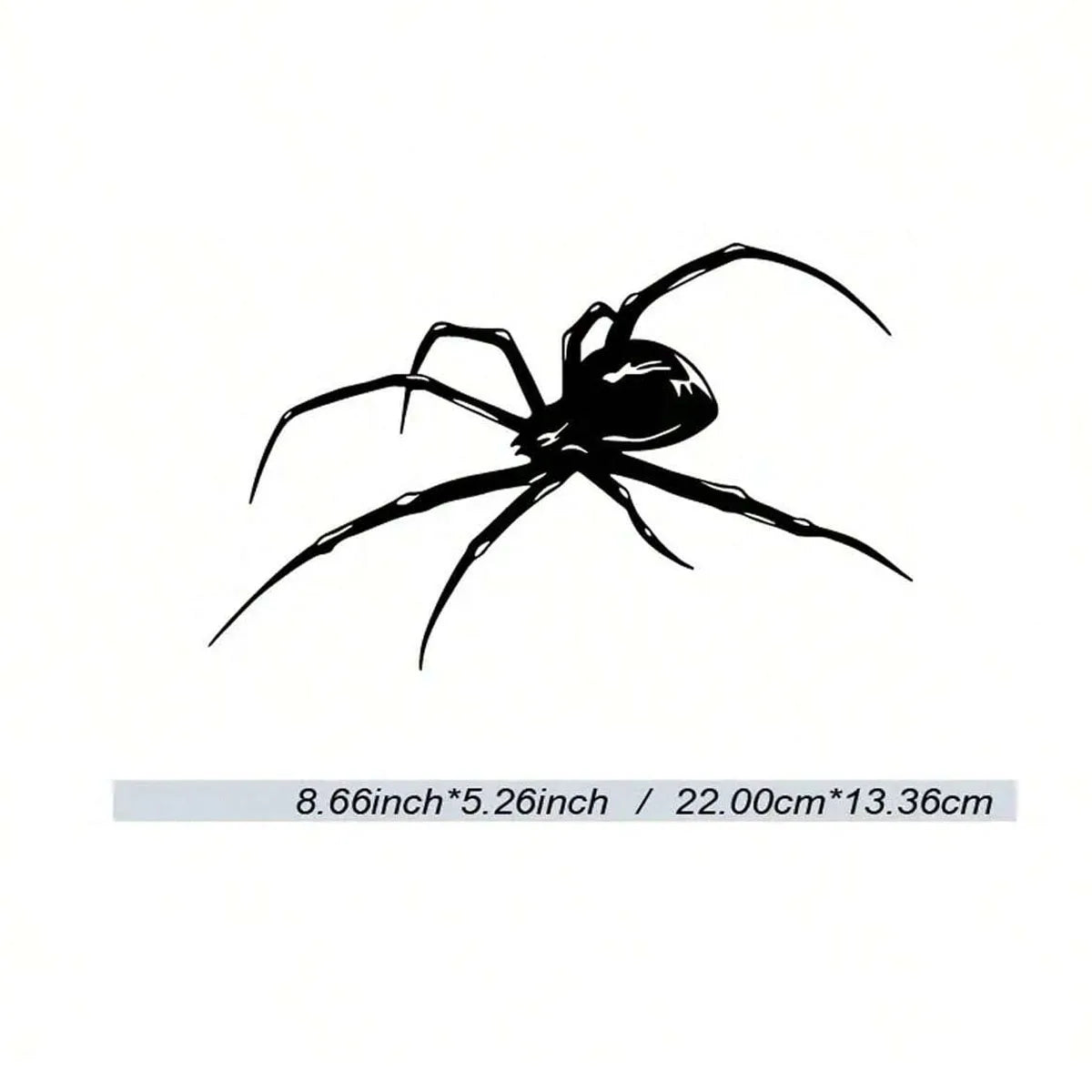 Adesivos de Aranha, Decalques de Vinil Impermeáveis para Carro, Caminhão, Motocicleta, Laptop, Janela, Decoração de Carro para Halloween
