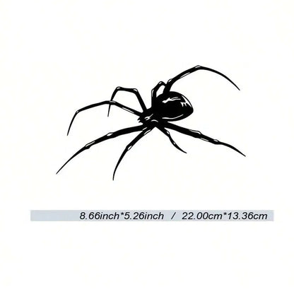 Adesivos de Aranha, Decalques de Vinil Impermeáveis para Carro, Caminhão, Motocicleta, Laptop, Janela, Decoração de Carro para Halloween