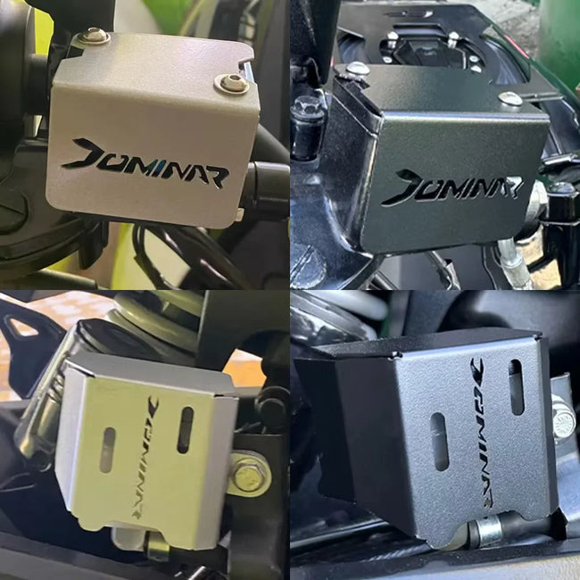 2023 motocicleta para bajaj dominar 250 400 dominar250 dominar400 todos os anos dianteiro traseiro tampa do reservatório de fluido guarda tampa de óleo 2021 2022