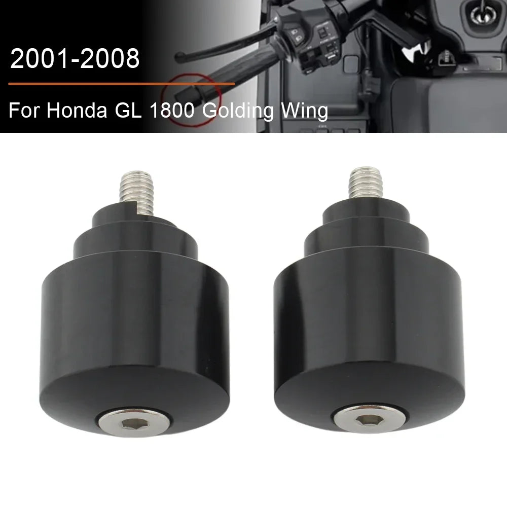 Manoplas para guidão de motocicleta, extremidades para honda cb 559 919 cbr 600 600 900 929 954 1000 1100 rr vfr800 rc 51 gl1800 golding wing 1800