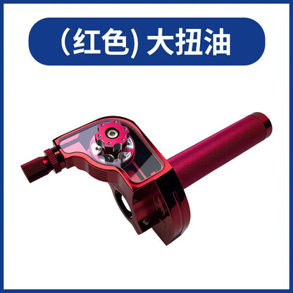 Manopla de Acelerador de Alumínio CNC de 22mm para Motocicleta, Moped, Scooter, Bicicleta, ATV, CRF, XR, KLX