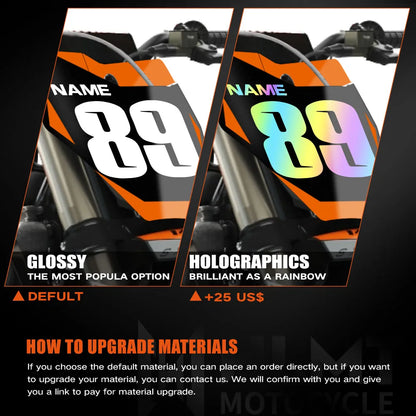 Kits de adesivos gráficos para motocicletas, decoração personalizada com número e nome para BETA RR 50 2011 2012 2013 2014 2015-2020