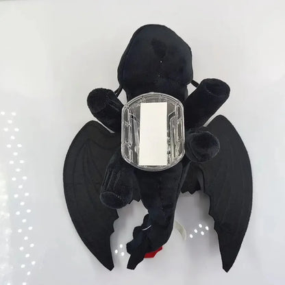Boneco de Dragão Desdentado Fofo com Capacete, Decoração de Desenho Animado, Colecionável, Presente de Aniversário para Fãs de Anime