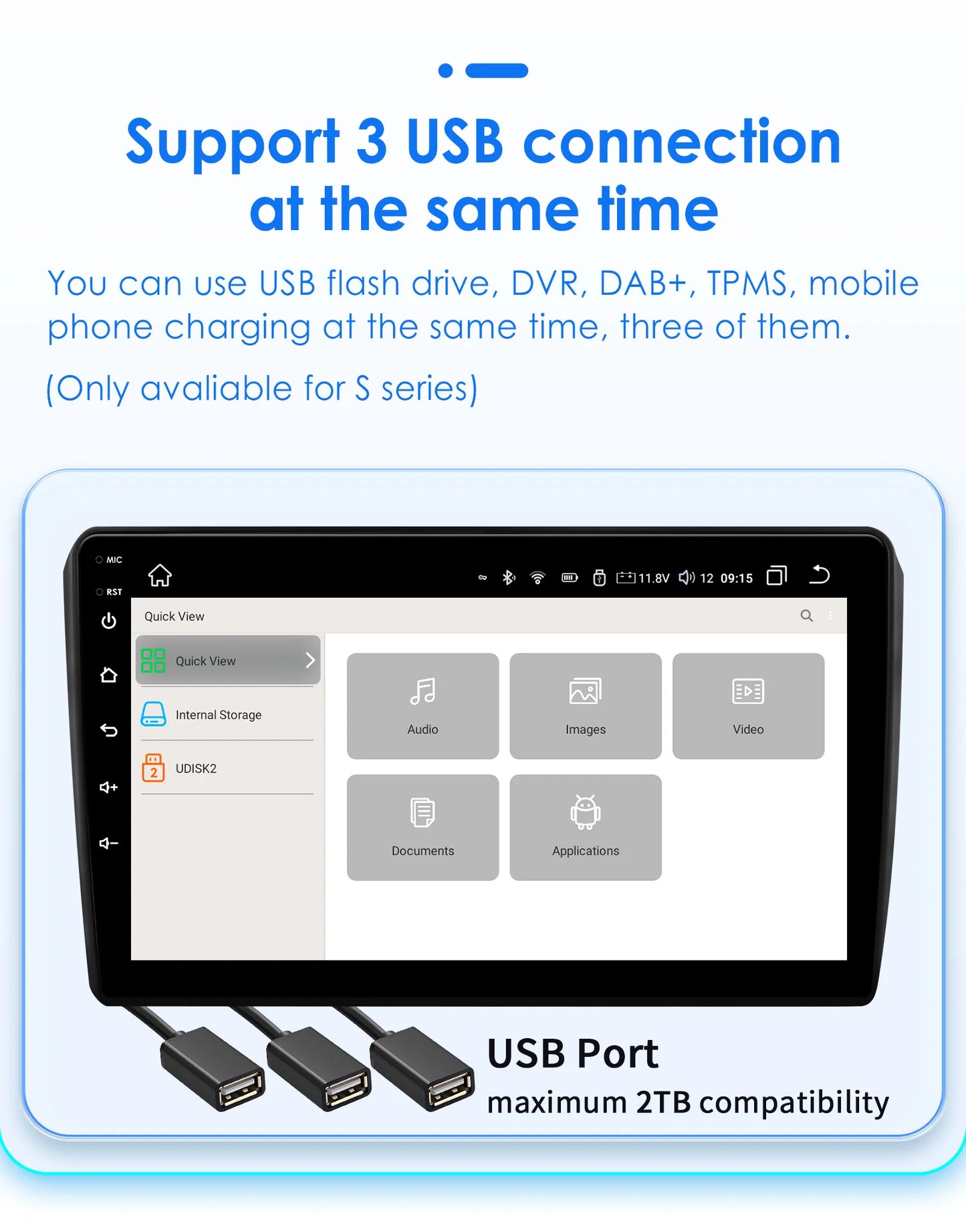 Hizpo Car Autoradio For Honda Civic Hatchback 2005 - 2011 Multimedia Player 2din Android Auto Carplay GPS Navigation 8+128G DSP