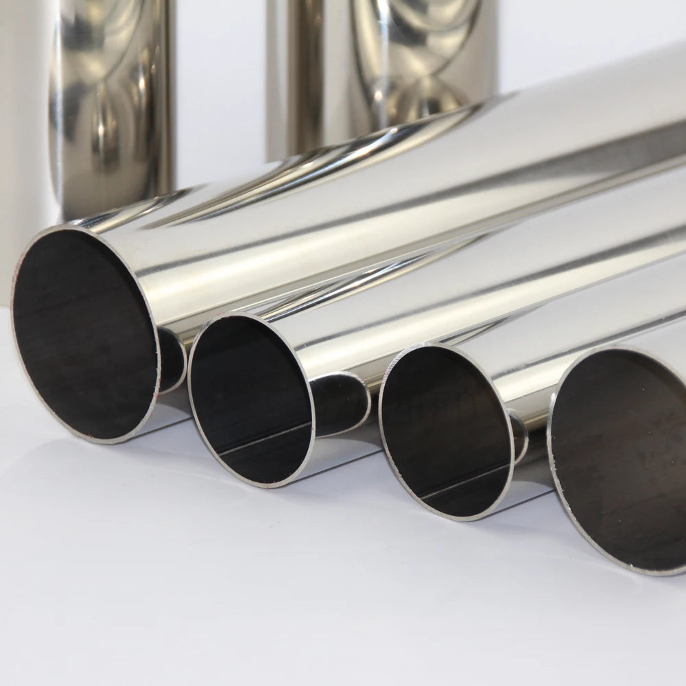 Car Exhaust Pipe Silenciador Conexão, espessura da parede, 304 Stainless Steel Pipe Diâmetro Exterior, 32mm, 38mm, 51mm, 63mm, 76mm, 89mm