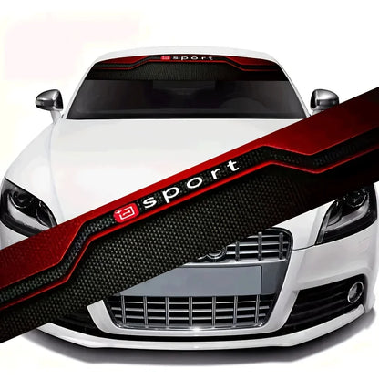Adesivos para Para-brisa de Carro QF1320, Decalques Estilo UV, Adesivos Grandes para Carro