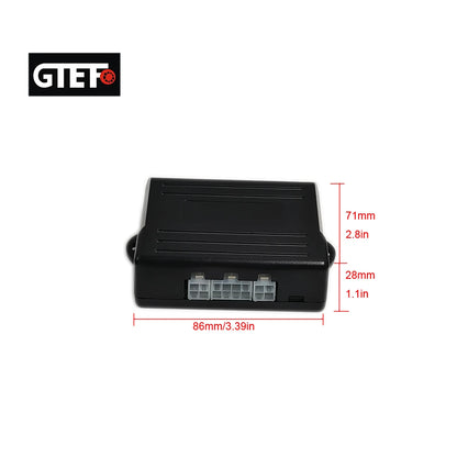 Kit de Válvula Elétrica Universal para Escape de Carro GTEFO 51 60 63 70 76MM com Controle Remoto Sem Fio e Botão de Acionamento Eletrônico Multiângulo