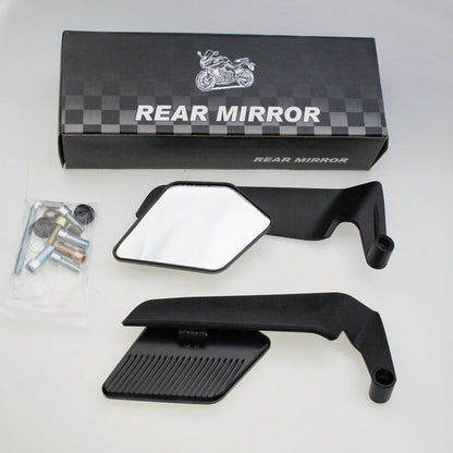Espelhos Retrovisores Ajustáveis para Motocicletas Honda NMAX PCX AERO YAMAHA XMAX DUKE 990, Kits de Espelhos Laterais Stealth Winglets