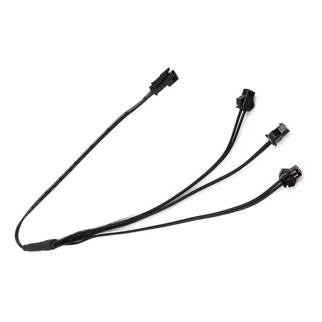 1m 3m 5m brilho el fio cabo de néon para festa de dança de natal trajes diy luz iluminada multicolorida aa bateria lâmpada tira led