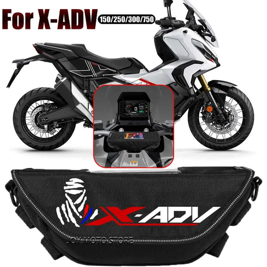 Para honda X-ADV xadv150 250 300 750 acessórios da motocicleta saco de ferramentas à prova ddustágua e poeira conveniente viagem guiador saco