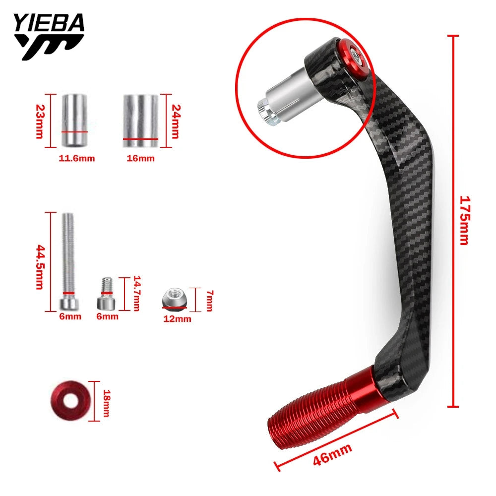 Protetor de mão para motocicleta, para bajaj pulsar 200 ns/200 rs/200 as 200rs 200ns 180 150 n250, protetor de alavancas de freio e embreagem