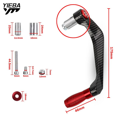 Protetor de mão para motocicleta, para bajaj pulsar 200 ns/200 rs/200 as 200rs 200ns 180 150 n250, protetor de alavancas de freio e embreagem