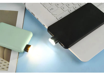 Usb carro mini led atmosfera luzes interior do carro lâmpada decorativa de néon iluminação emergência universal pc portátil plug and play