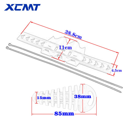 Protetor de Escapamento para Motocicleta, Conjunto de Plugues para Tubo de Escape para KTM Yamaha Husqvarna Dirt Pit Bike, Acessórios MOTO