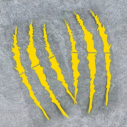 Monster garra zero adesivos de motocicleta para farol carenagem tanque combustível à prova dwaterproof água moto capacete scooter decalques vinil universal