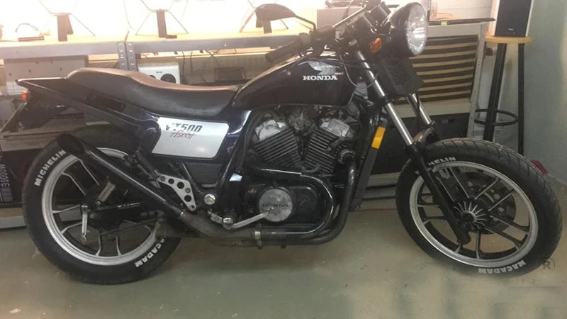 Silenciador de escapamento universal para motocicleta, retrô, vintage, clássico, galvanoplastia, escape moto para cg125 sr400 cb500 vt500 cm300 500 cafe