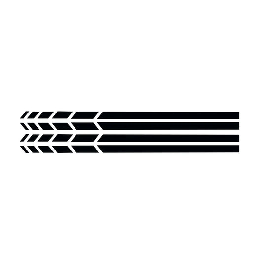 Espelho Retrovisor Side Adesivo, Vinyl Stripe Emblema, Decalque do carro, Acessórios de Decoração do carro, Preto, Branco, Vermelho, Azul, 20x0.7cm, 4pcs por conjunto