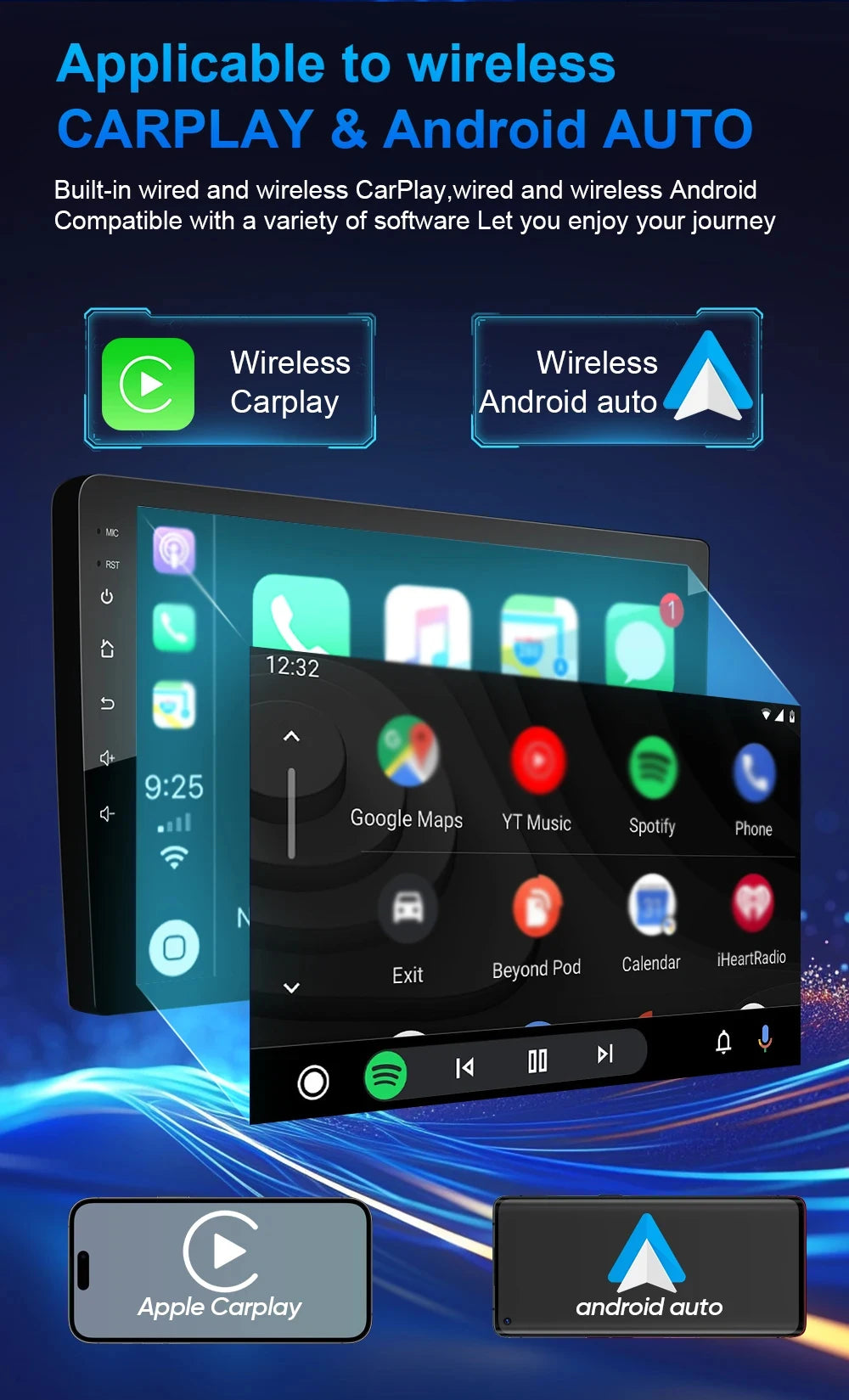 Android 15 For VW Volkswagen Tiguan 1 NF 2006 2008-2012 2013 2014 2015 2016 Carplay 2K Screen Car Radio Multimedia Player Stereo